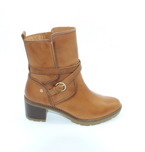 Botin mujer Pikolinos llanes 8507 Cuero