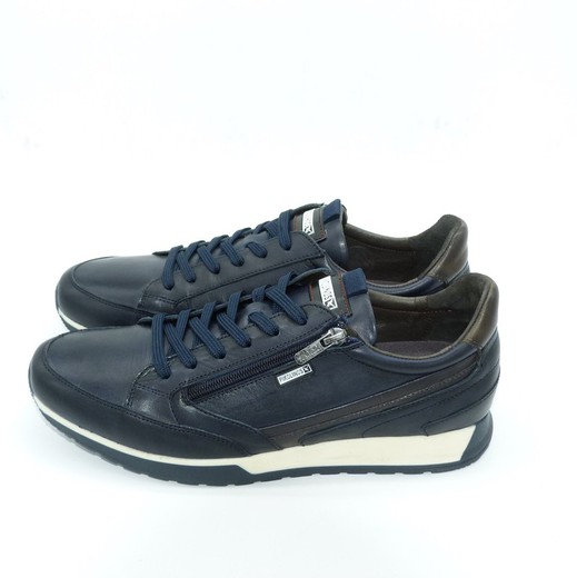 cremallera lateral Hombre Sport Pikolinos cambil 6237 Azul Marino