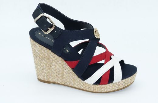 ICONIC ELENA Alpargata Mujer Tommy Hilfiger FW0FW04104020 Azul Marino