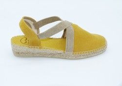 Sandalias Esparto Mujer
