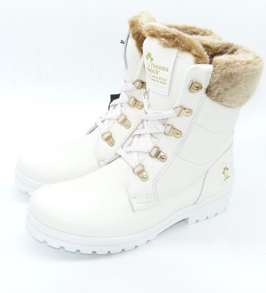 Botin mujer Panama Jack tuscani b27 Blanco