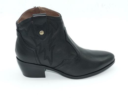 campero Botin mujer Nerogiardini 13111d Negro