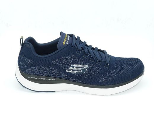 Deportivo Hombr Skechers 232030 Azul Marino