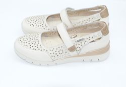piel troquelada Mocasín Mujer Pikolinos cantabria 6989 Hielo