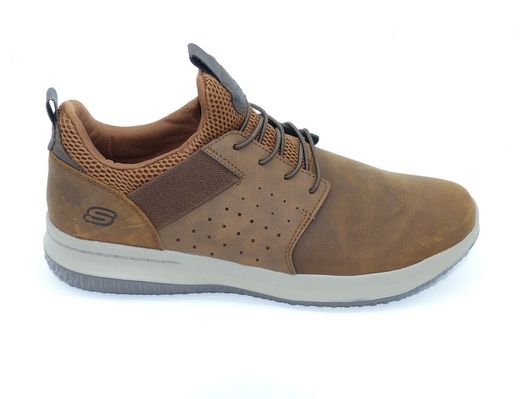 Deportivo Hombr Skechers 65870 Cuero