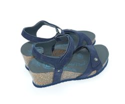 Sandalia Cuña Panama Jack julia basics 10 Azul Marino