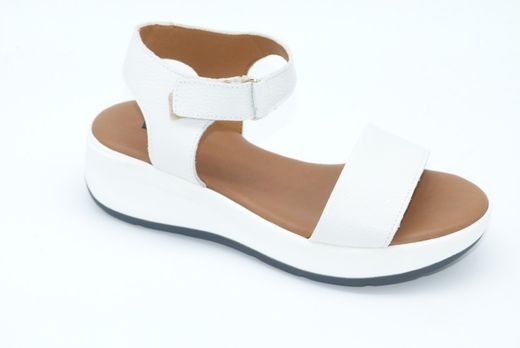 Sandalia Cuña Patricia Miller 3742 Blanco