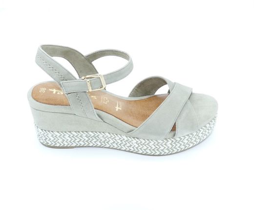 Sandalia Cuña Tamaris 28001 Verde