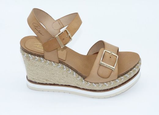 Esparto cuña Sand.Sport.Muje Penelope 5124 Cuero