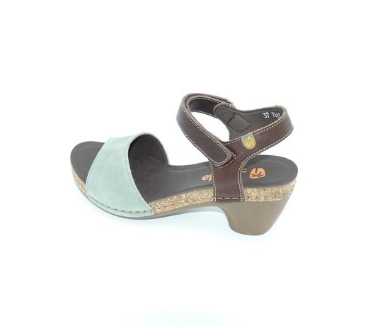 Sandalia Tacón Jungla 7683 Verde