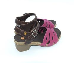 Sandalia Tacón Jungla 8207 Fucsia