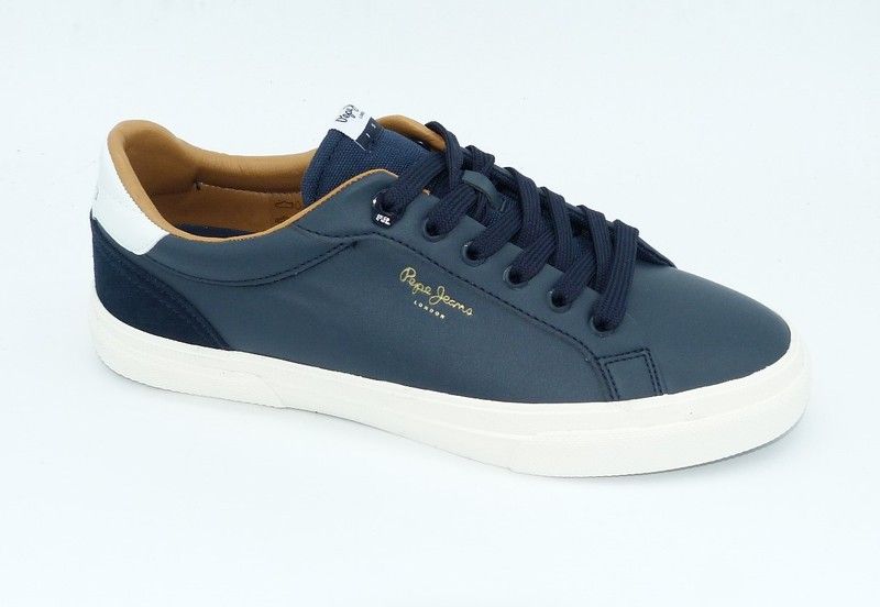 Scarpe Casual Pepe Jeans – Blu Marino, Tomaia In Tessuto, Suola In Gomma Antiscivolo, Modello PMS31071 594