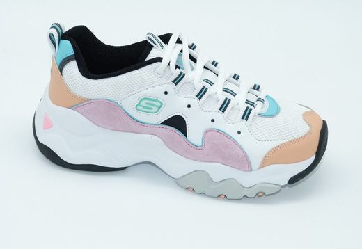 D'lites Sneaker Skechers 12955 Blanco